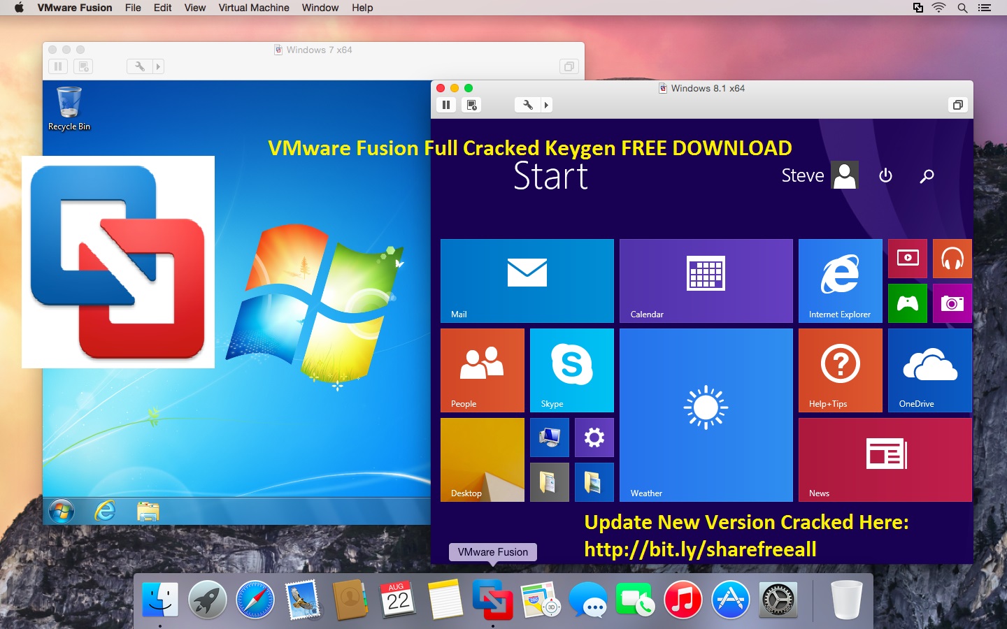 vmware freeware for mac osx